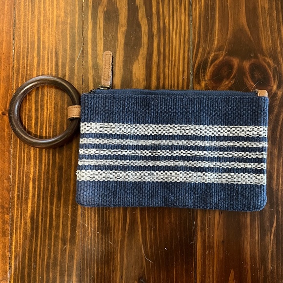 Mud Pie Handbags - NWT Mudpie Cuff Clutch/Wristlet with Removable Bangle